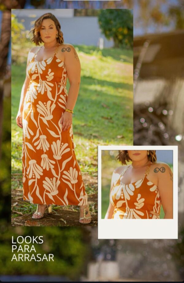 Vestido viscose