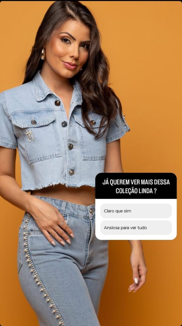 Camisa jeans claro