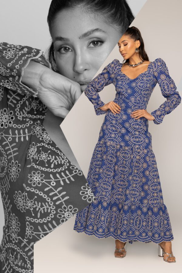 Vestido Dara azul